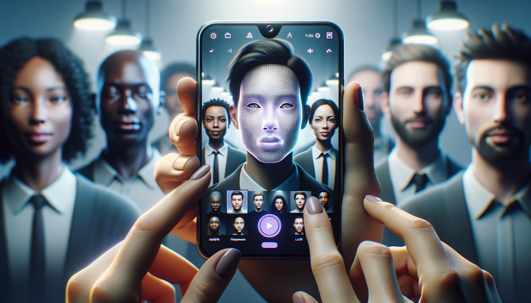 Face swap feature preview